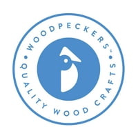 Pegs sa drvenim klipcima, plavih klinova za novi set ili zamjenu by Woodpeckers