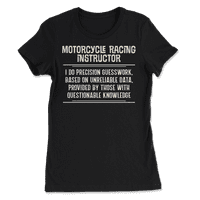 Smiješna majica za utrke motocikla - radim preciznost gu