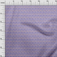 Onuone rayon ljubičasta tkanina apstraktna cvjetna šiva zanata za obnavljanje tkanine otisci dvorišta