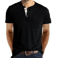 Zermoge majica Bluze za muškarce na klirensu Prodaja Muškarci Kratki rukav Beefy Mišić Basic Solid čiste