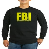 Cafepress - FBI ženski inspektor dugih rukava majica - tamna majica s dugim rukavima