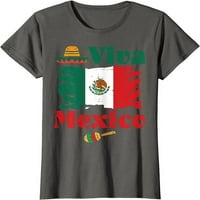 Viva Mexico zastava Meksička nezavisnost Dan Muškarci Žene Dječja majica