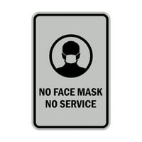 Portretni okrugli bez maske za lice Nema servisnog znaka - srednje 5 7