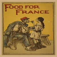 Ispis: Hrana za Francusku, 1918