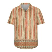 Muške labave košulje s popustom odjeća kratkih rukava majice rever pulover Havajska dugmeta na plaži