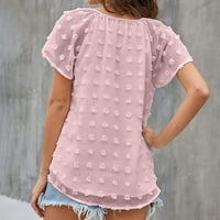 Honeeladyy prodaja šifonske bluze za žene izmučene vrhove za žene ljetne majice za žene šifonske bluze
