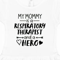 Inktastična moja mama je respiratorni terapeut i heroj poklon toddler djevojka haljina