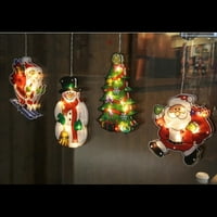 AirPow Božićni pokloni LED sicking viseća svjetiljka božićne ukrase scene scene Lampe za ukrašavanje božićne ukrase za kućno ukrašavanje zlata