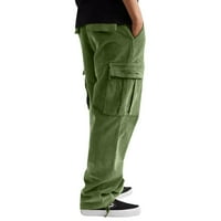 SNGXGN muške teretne hlače Ravne dukseve sa džepovima Muške teretne hlače, A, veličina XL