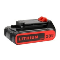 3.0Ah za crnu i decker 20V MA litijumsku bateriju LBXR lbxr lbxr20-opee lbxr-lb20