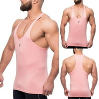 Polo košulje za muškarce Modni muškarci Tenk majica bez rukava Top Bodybuilding Sport Fitness Workout