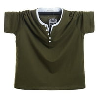 Paille muški ljetni vrhovi majica od pune boje kratkih rukava plus veličine t majica labavi molba za