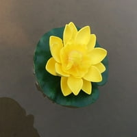 Meijuhuga simulacija lotus cvjeta mini umjetni ribnjak DIY domaće riblje uređenje rezervoara