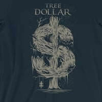 Tree Dolar Muns Vintage Style Majica Retro Tee Funny Poklon za njega