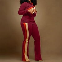 Frehsky Workout setovi za žene Ženska odjeća Sportske modne dvije hlače Pocket set TrackSuits Ženska