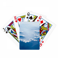 Oblaci plavi bijeli nebo poker igrati čarobnu karticu zabavne igre