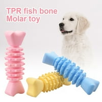 Fogcroll PET štene za pse otporni na ubod ugriza za ribu, čistač za čišćenje zuba Trening žvakaći igračke