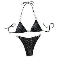 Tankini kupanje za žene Žene Diamond Bikini Set Plivanje Bandeau zavoj kupaći kostim kupaći kostim plaža