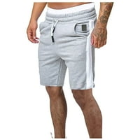 Teretne pantalone za muškarce opuštene fit kratke hlače s kratkim sa džepovima za trčanje hlače