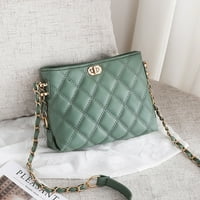 Malene torbe za žene za žene torbice modne kožne lagane torbe, zelene, g112273