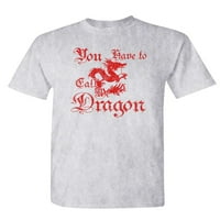 ME DRAGON - Majica za pamučnu majicu Unise TEE, Royal, XL