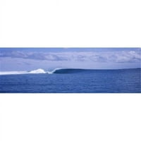 Panoramske slike valovi u moru Indonezijski poster Ispis panoramskih slika - 12