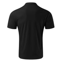 Muška košulja Ležerne prilike modernog muškog ljetna casual prugasta majica Tkanine Okrenite ovratnik