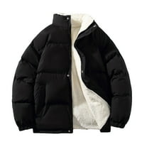 CacommArk PI muški jaknu kaput od kaputa sa čvrstim bojama sa zatvaračem na zatvaraču patentna jakna