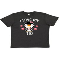 Inktastic Volim svoj tio sa slatkim majicama Penguin i Hearts Youth