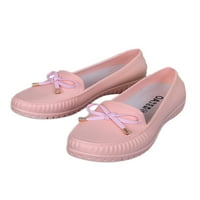 Lacyhop ženske pješačke lagane loaferi nepune sonsip čvrste kuhinjske cipele Udobnost niske top ružičaste