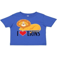 Inktastic I Love Lions Poklon mališana majica majica ili mališana