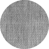 Ahgly Company u zatvorenom okruglom apstraktnom sivom modernim prostirkama područja, 3 'runda