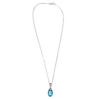 1set ženskih modernih vodopada Gemstone ogrlica Privjesak za nakit bižuterija poklon za božićnu svadbenu