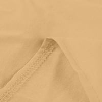 Svečane haljine za žensko čišćenje bez rukava V-izrez V-izrez pamuk posteljina bijela midi haljina sportske
