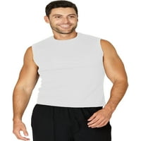Muški čvrsti mišići vrh, crni, srednji
