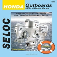 Sierra International Seloc priručnik 18- Honda Outboards Popravak 2002- 2- HP 1- Cylinder & V model,