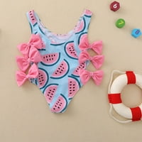 GDFUN Baby Kids Girls Watermelon remen za ispis ruffle kupaći kostimi kupaći kostimi ženski