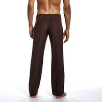 Lounge Hlače Muške novne hlače Soild Color Home Hlače Yoga Hlače Udobne pantalone Jogers za muškarce