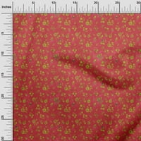 Onuone svilena tabby magenta tkanina batik šivaći materijal za ispis tkanina sa dvorištem širom