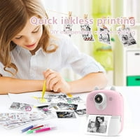 Tepsmf dječje 1080p visoko-rezoluciono inkfree tiskanje kamere Dvostruke kamere Tiskanje kamere Times Electronic Zoom sa rolama od papira za štampanje