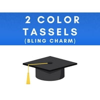 Diplomiranje klase Act Diplomirao - - Bling Charm - boja, plavo staro zlato