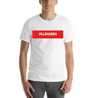 2xl Super crveni blok Villegreen kratka pamučna majica kratkih rukava po nedefiniranim poklonima