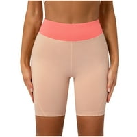 Bikerske kratke hlače Žene Ženski visoko struk joga kratki trbuh Kontrola obuke pokreće joga hlače Stretchy