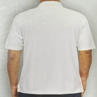 Greg Norman Muška ML hlađenje golf polo majica, bijeli XL