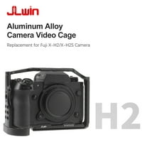 Carevas Zaštitna kavezu aluminijske legure sa hladnim cipelama magnetni ključ utor brojne 1 4 minute i 3 8-u navojnim rupama kompatibilnim sa kamerom Fujifilm X-H2 X-H2S