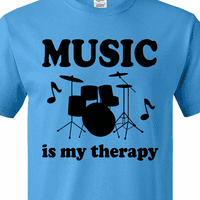 Inktastična muzika je moja majica bubnjara moje terapije