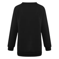 Dukseri pulover Dukseri Casual Comfy Fall modne odjeće odjeća za žene personalizirani uzorak modni duks