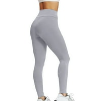 Aaimomet ženski vježbanje mukim učvršćujući sportske fitness breskve hlače za pantalone