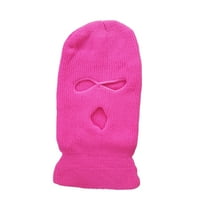 3-rupa pletena pokrivačica punog lica za skijaška maska ​​za odrasle vanjske stranke za zabavu za odrasle