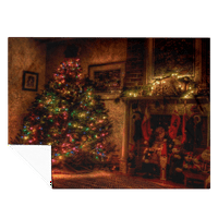 Elbourn Božićni odmor Udobne pokrivač Velvet Touch Bake Dikete Fleece Flannel Plish Microfiber Blaket Beby Decembe Dnevna soba Spavaća soba